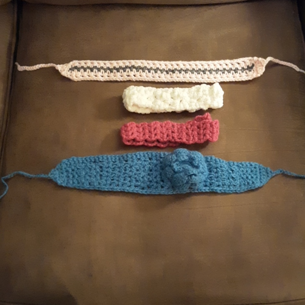 4 hand-knitted two styles four colors homemade new